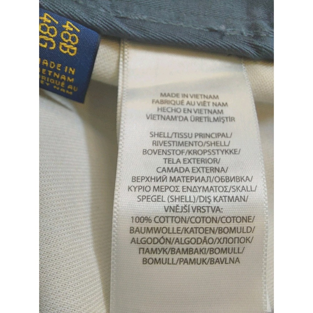 Polo Ralph Lauren Men's Cotton Shorts Big/Tall Blue Flat Front Size 48B $90 NEW! - Picture 12 of 13